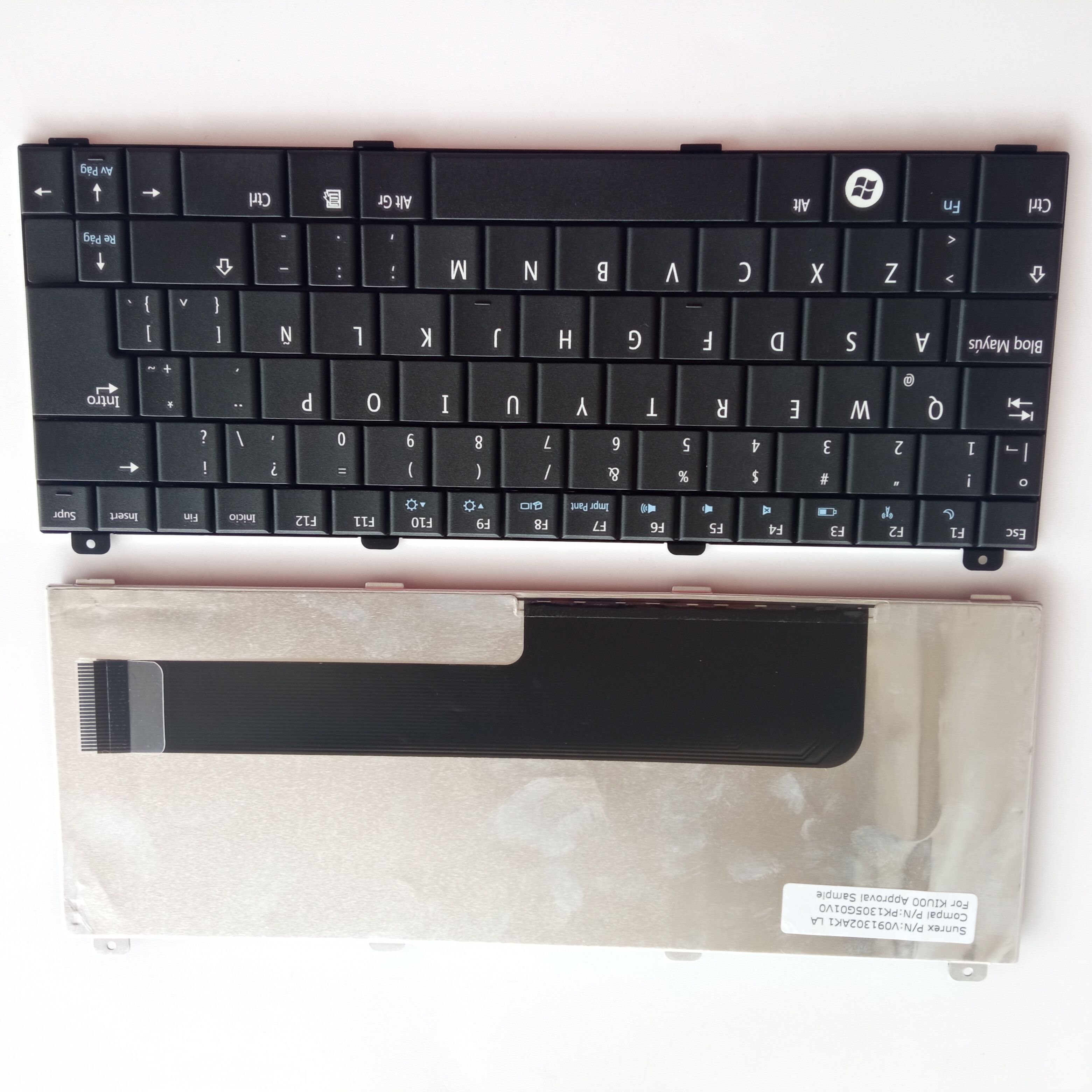 Picture of New Replacement Laptop Keyboard For DELL MINI12/1210 BLACK LA Layout